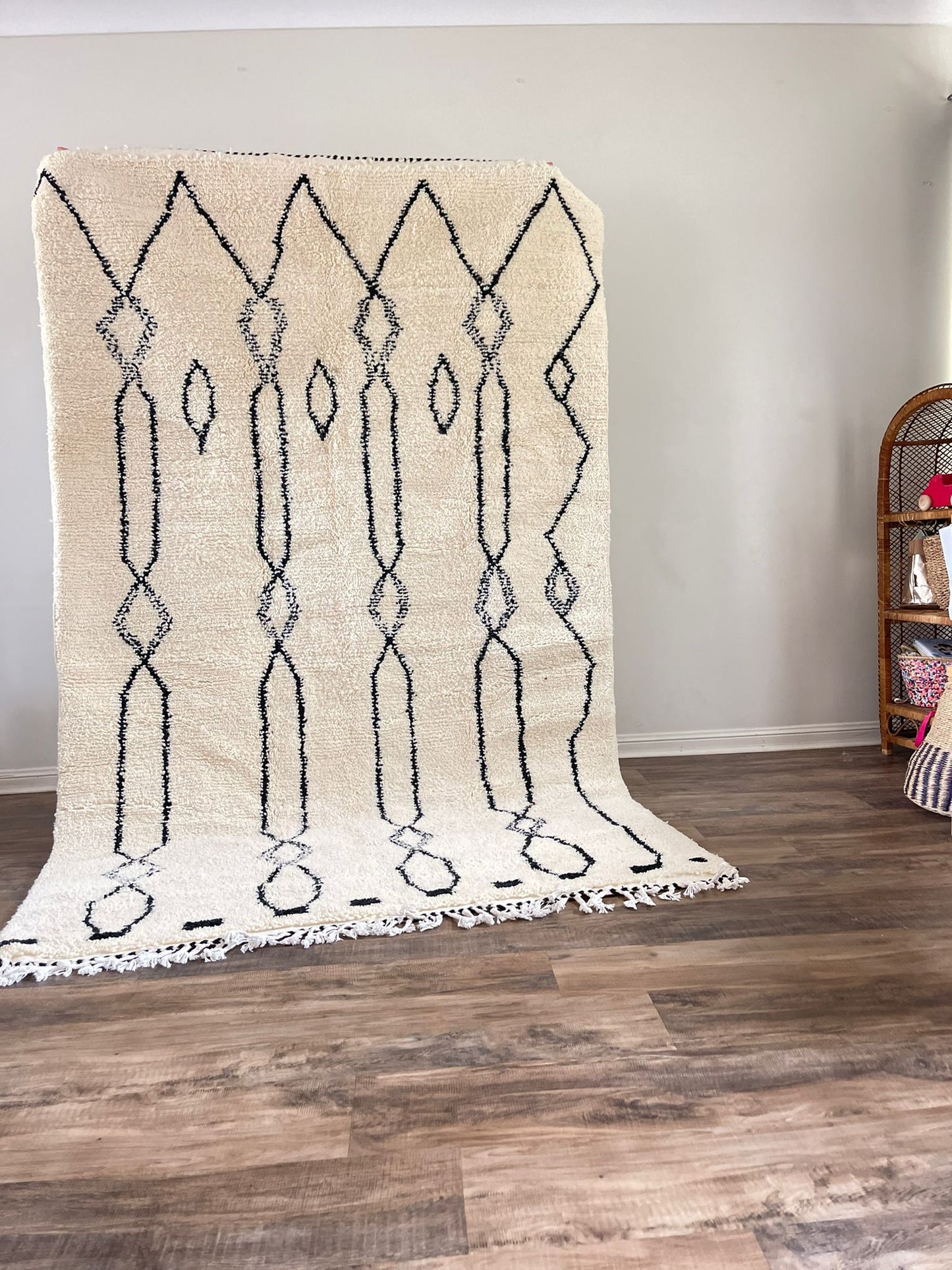 Beni Ourain - 255cm x 155cm - Moroccan rug