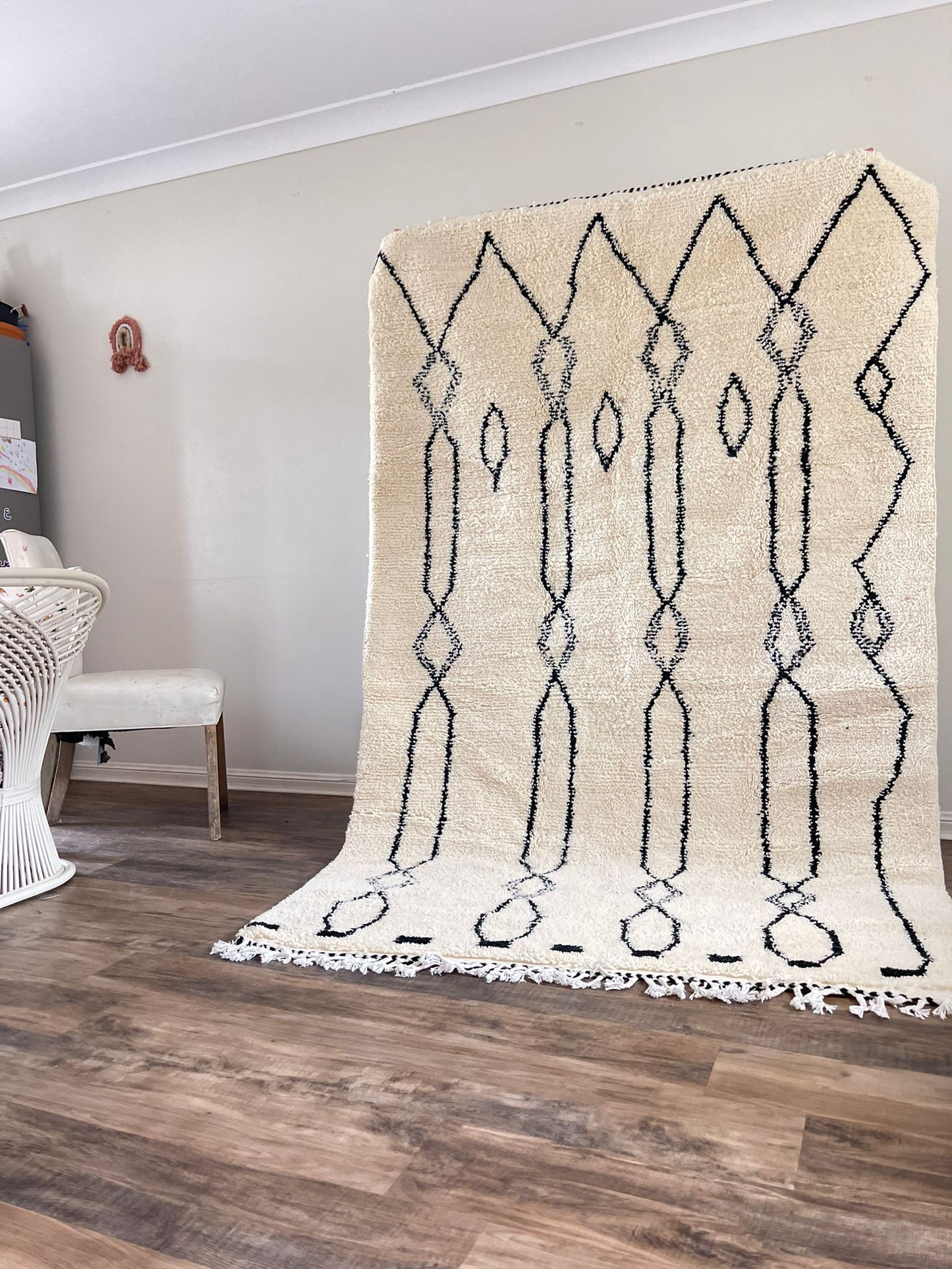 Beni Ourain - 255cm x 155cm - Moroccan rug