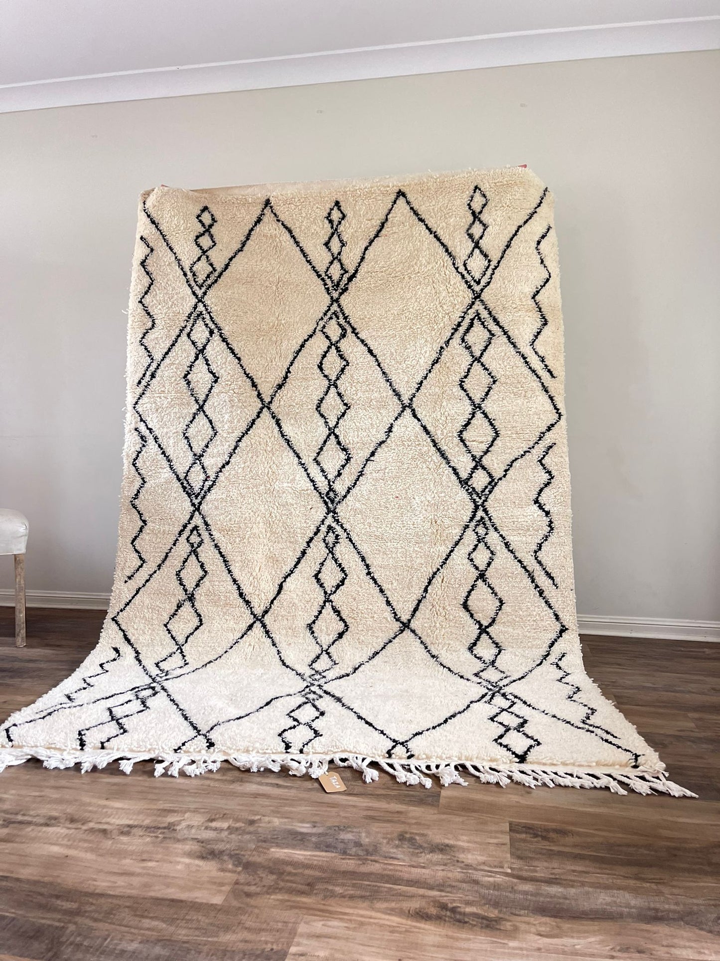 Beni Ourain- 265cm x 170cm - Taza | Moroccan rug