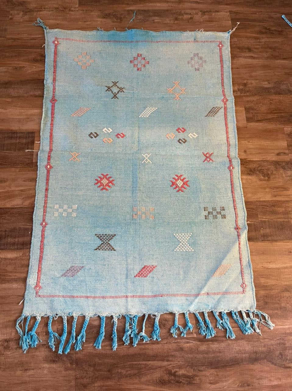 Small Cactus Silk Rug - Small