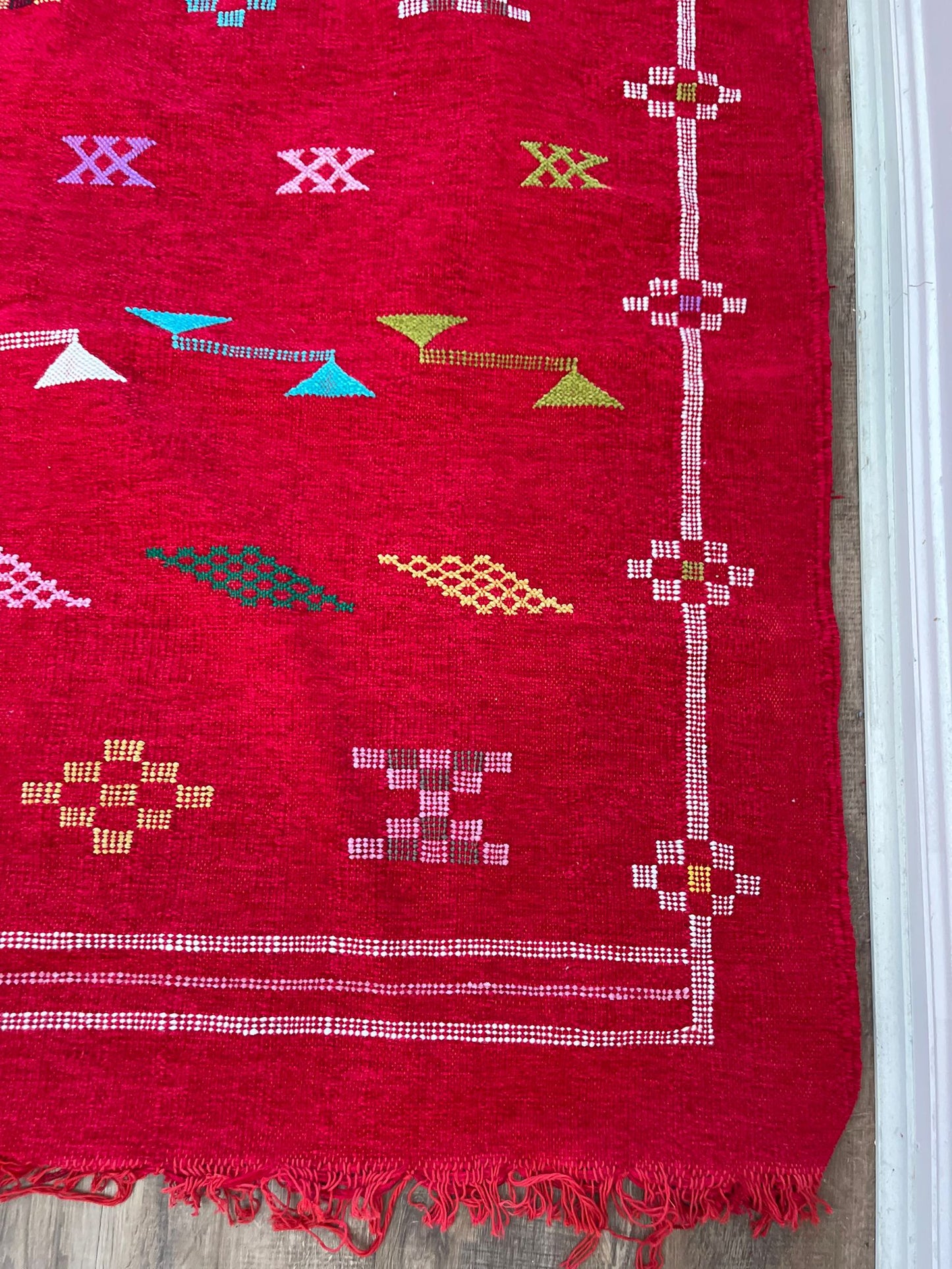 Kilim Rug - Red -245cm x 140cm