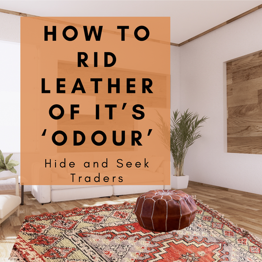 How to de-odour leather goods
