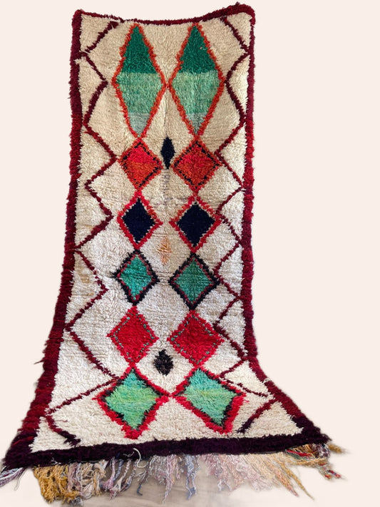 Vintage rug-327 by 124cm -Amir