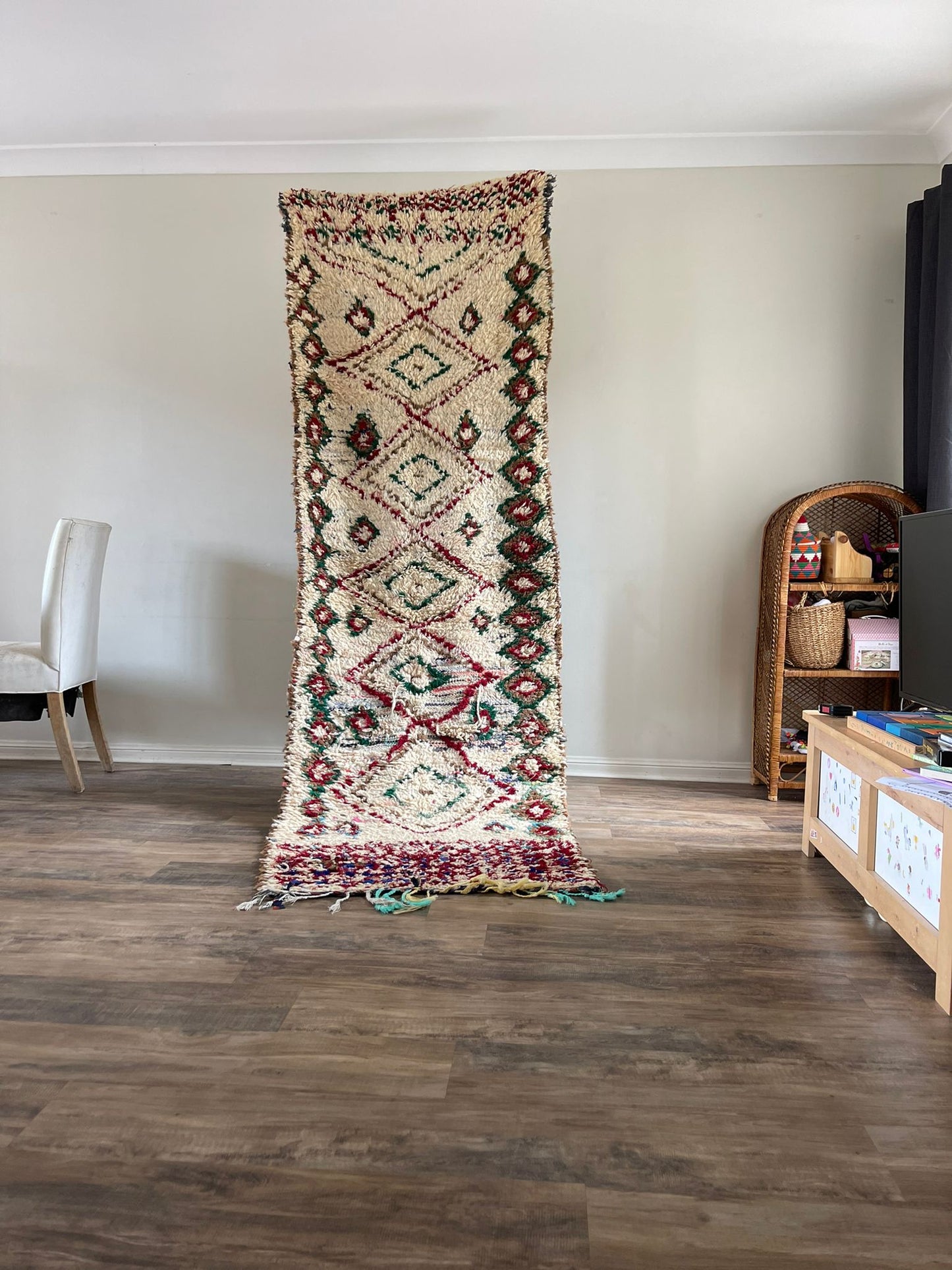 Vintage rug- 300 by 92 cm -bakor