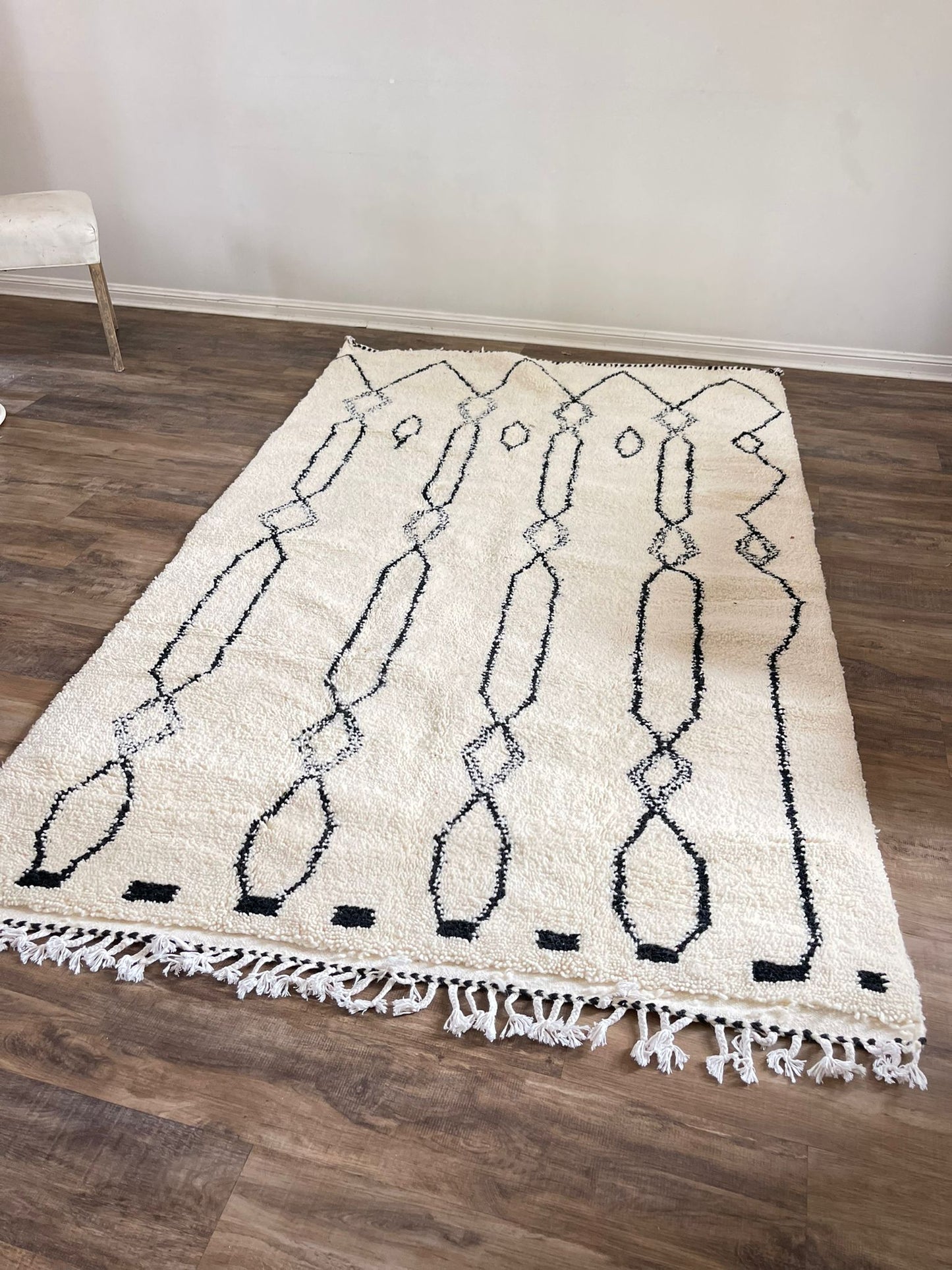 Beni Ourain - 255cm x 155cm - Moroccan rug