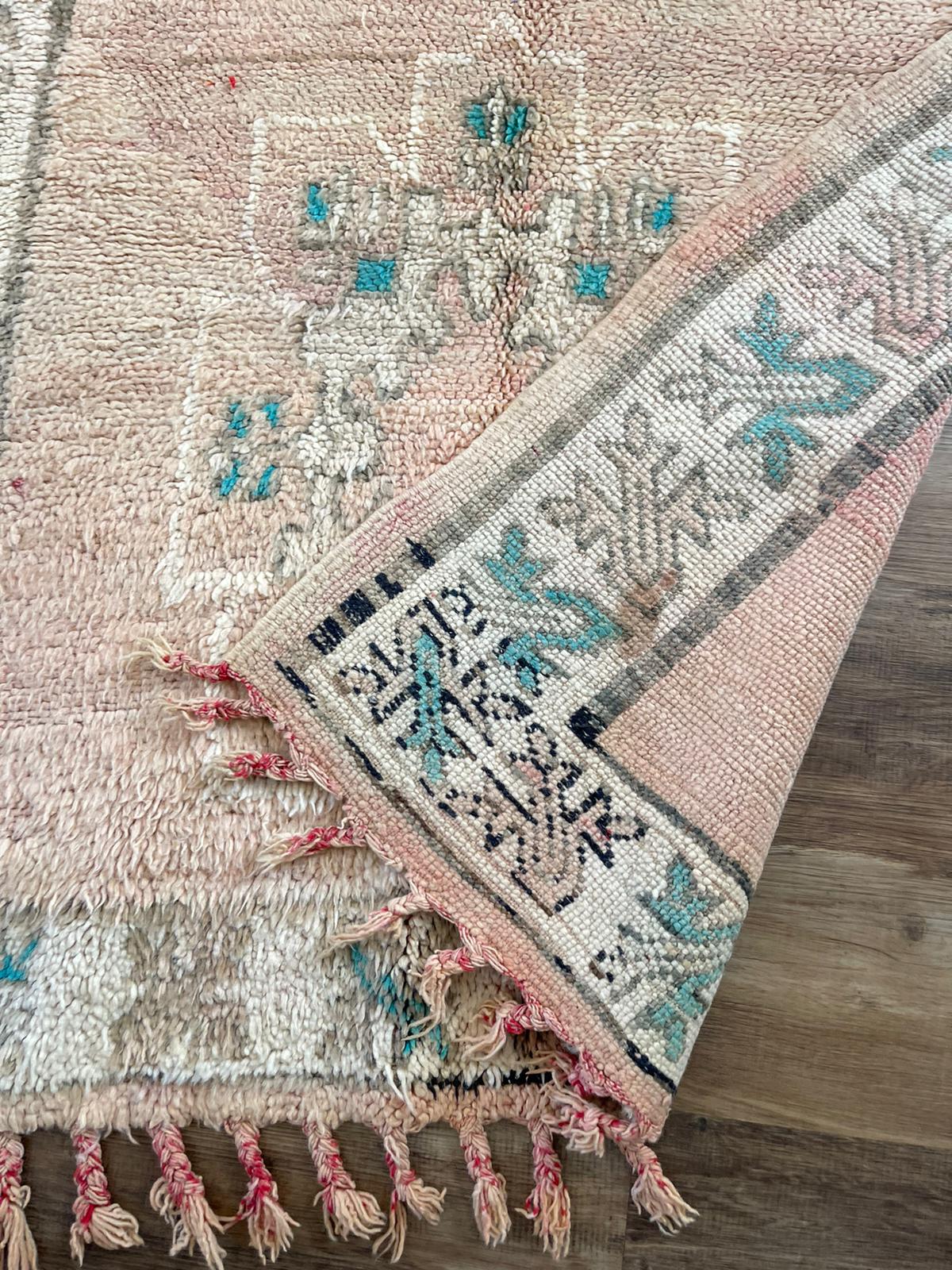 Vintage rug- 260 by 107 cm -toubkal
