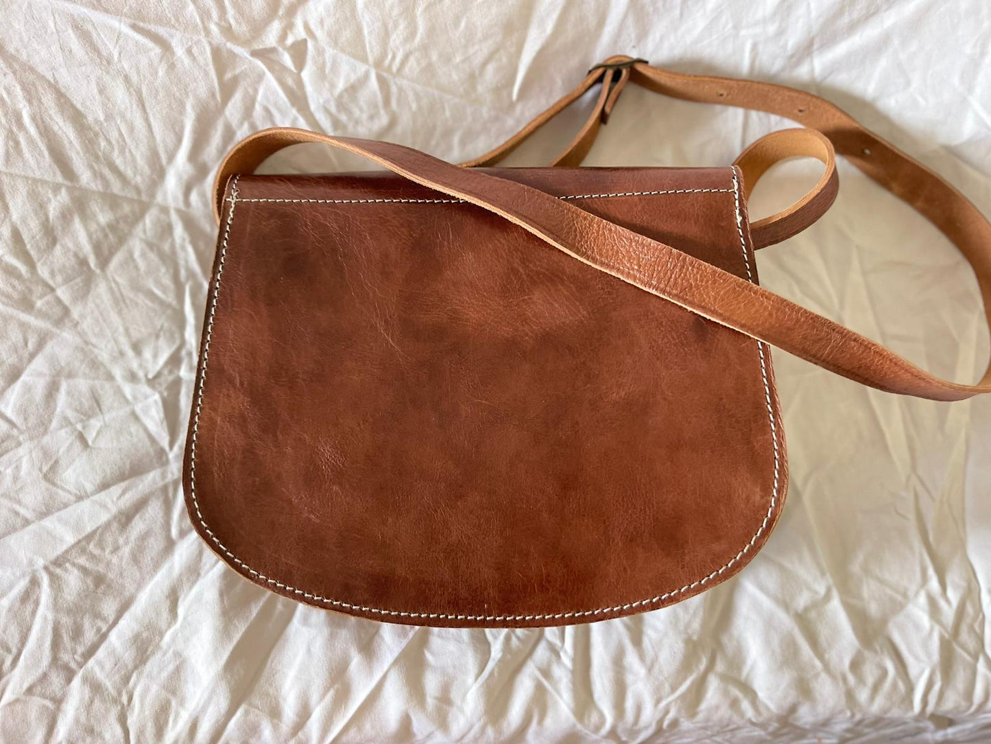 leather bag - brown
