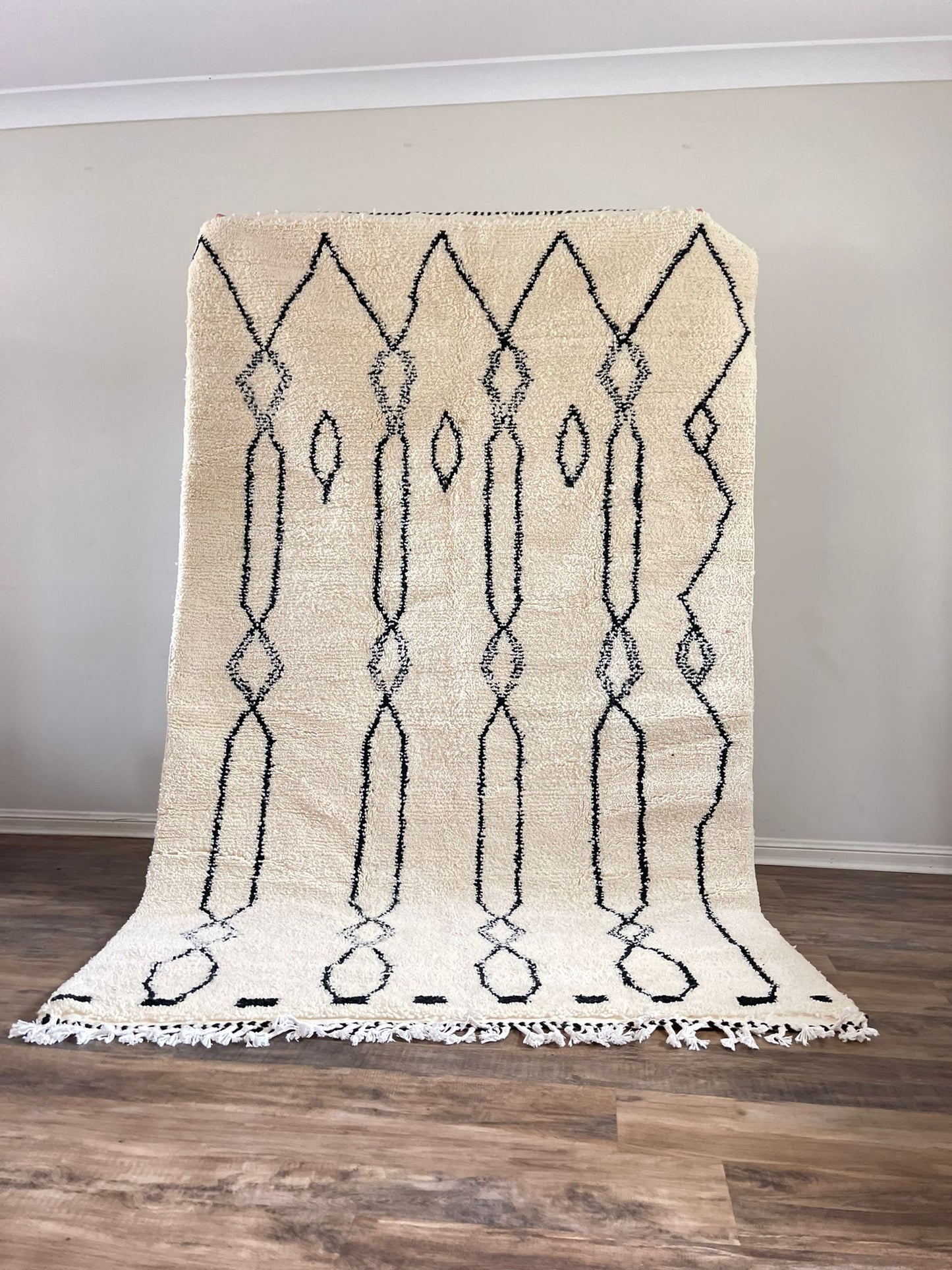 Beni Ourain - 255cm x 155cm - Moroccan rug