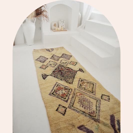 Vintage rug- 315 by 100 cm  -ait berber