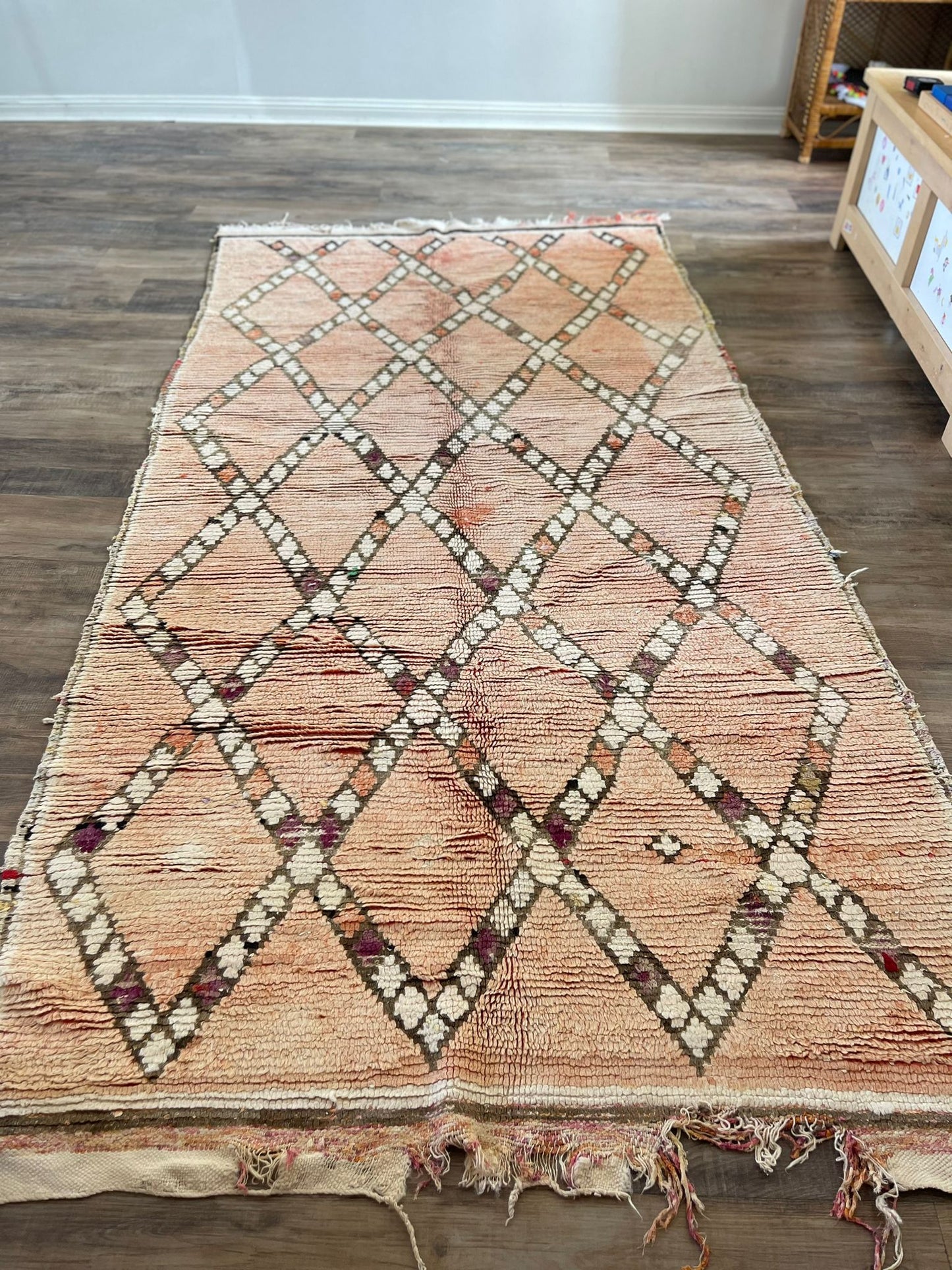 Vintage rug- 250 by 122 cm bahir