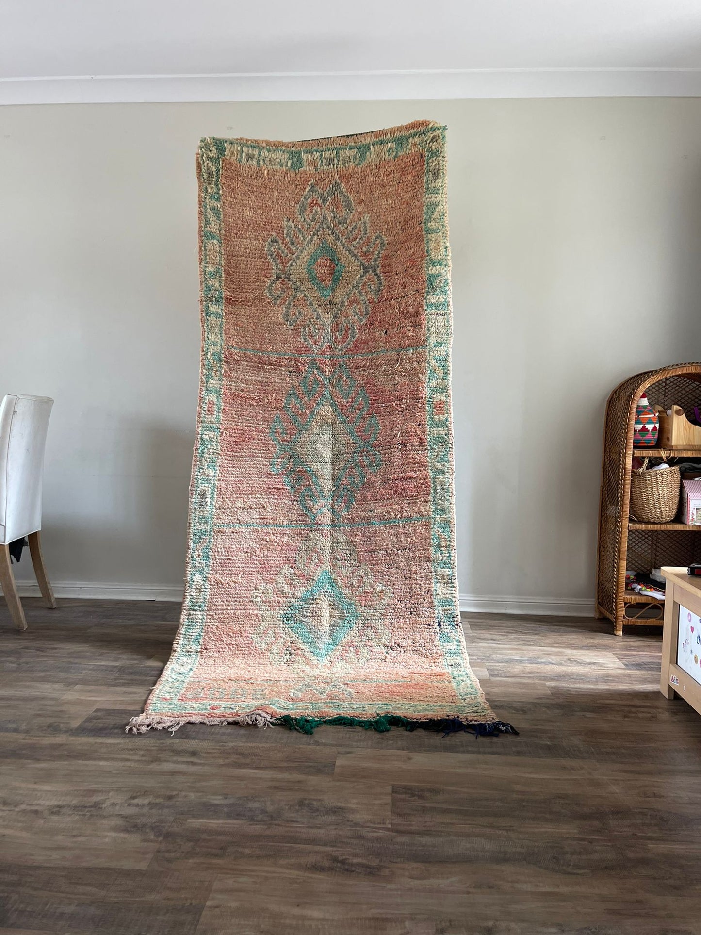 Vintage rug- 260 by 100 cm aryam