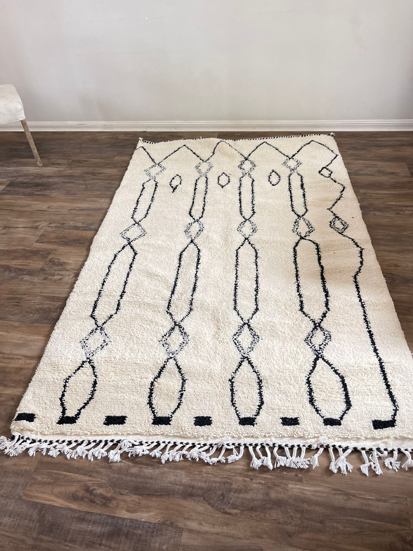 Beni Ourain - 255cm x 155cm - Moroccan rug
