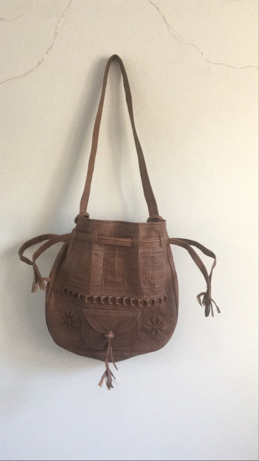 Chocolate | Tetouani Bag | Leather travel bags
