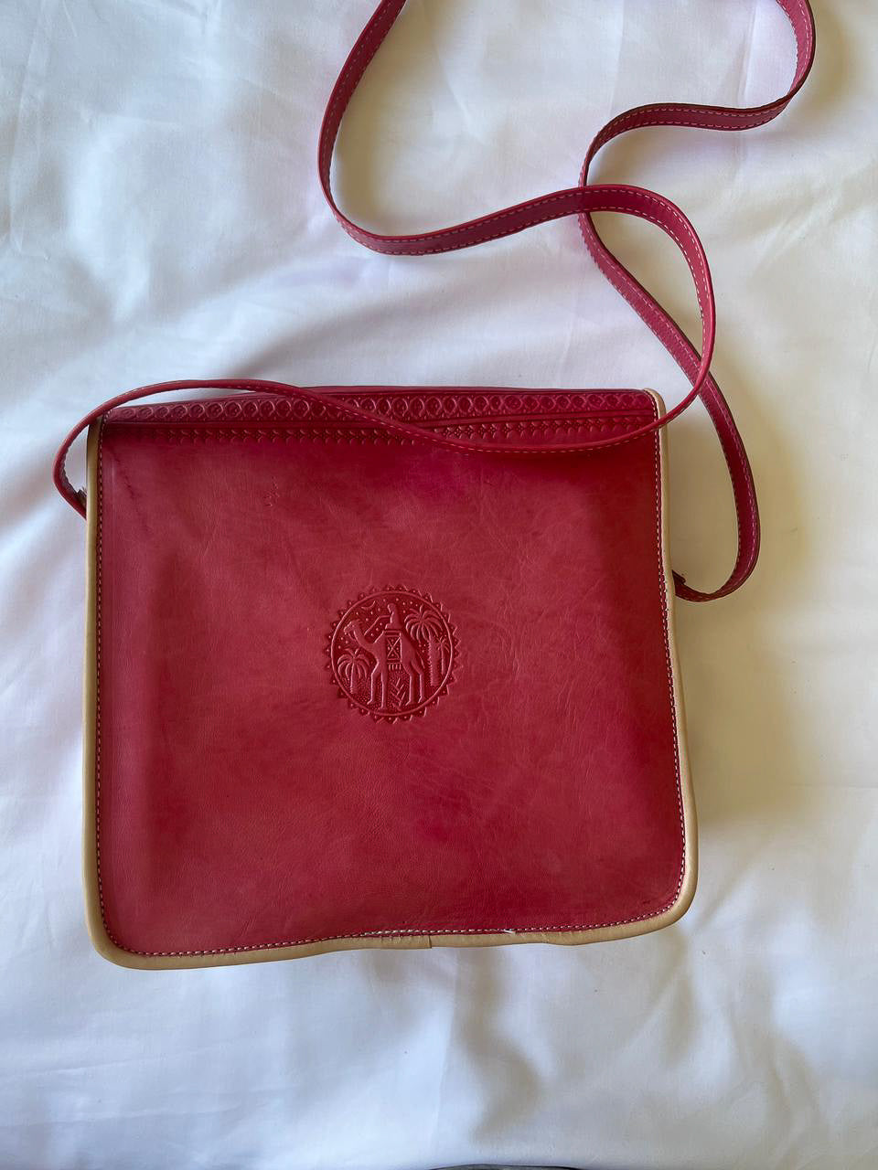 Tetouani messenger bag - Pink