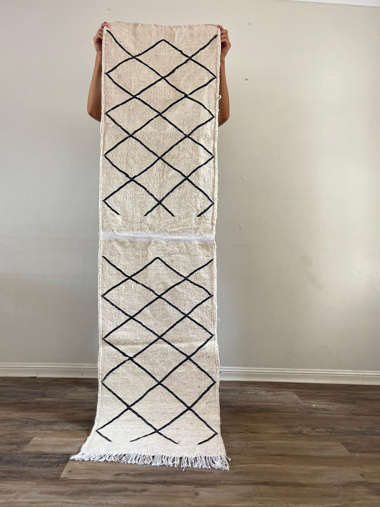 Moroccan handmade runner