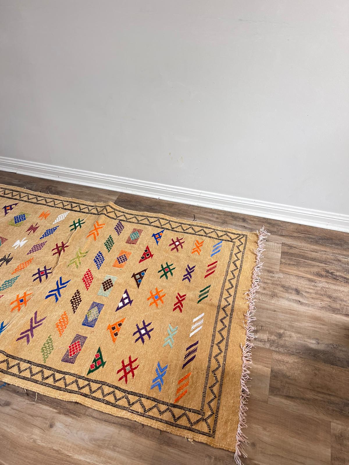 wool rug - 150 by 100 cm