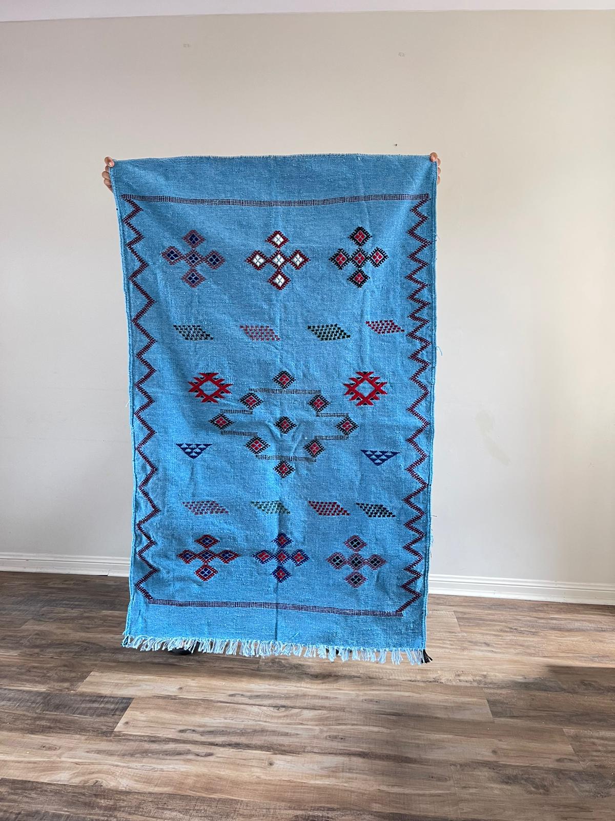 wool rug - 150 by 100 cm